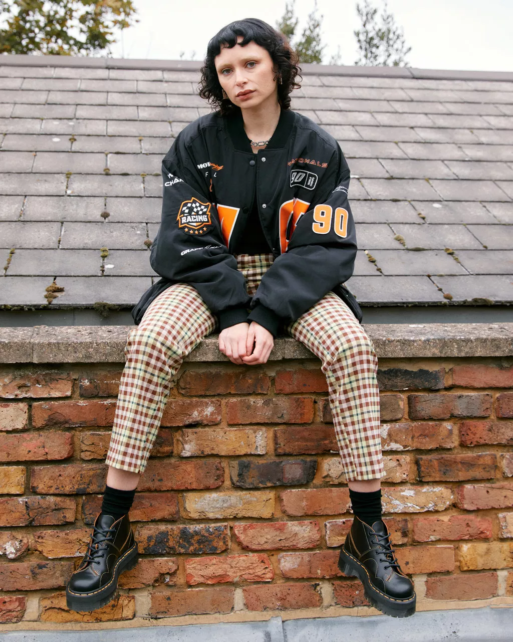 Church Quad Leather Platform Monkey Boots