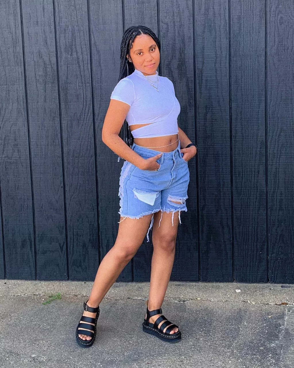 Blaire Felix Rub Off Vegan Strap Sandals