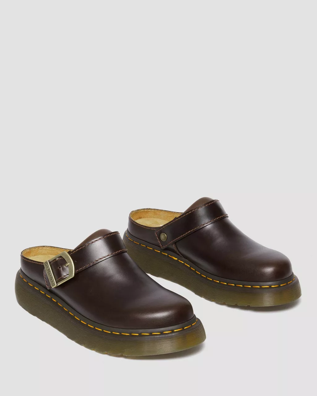 Laketen Leather Platform Mules