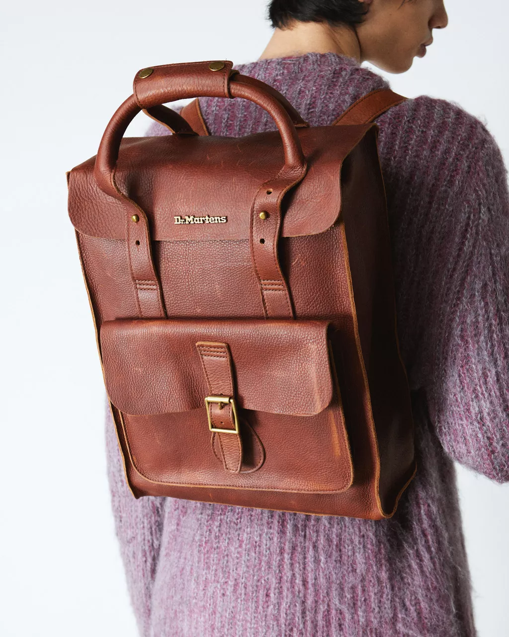 DR MARTENS Ambassador Leather Backpack