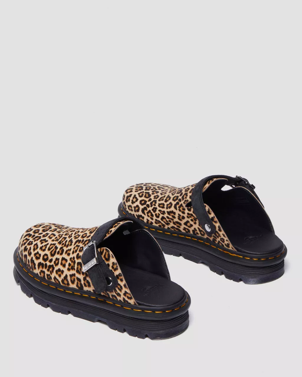 Zebzag Suede Casual Slingback Platform Mules