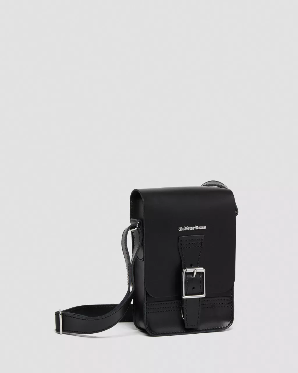DR MARTENS Kie Smooth Leather Vertical Crossbody Bag