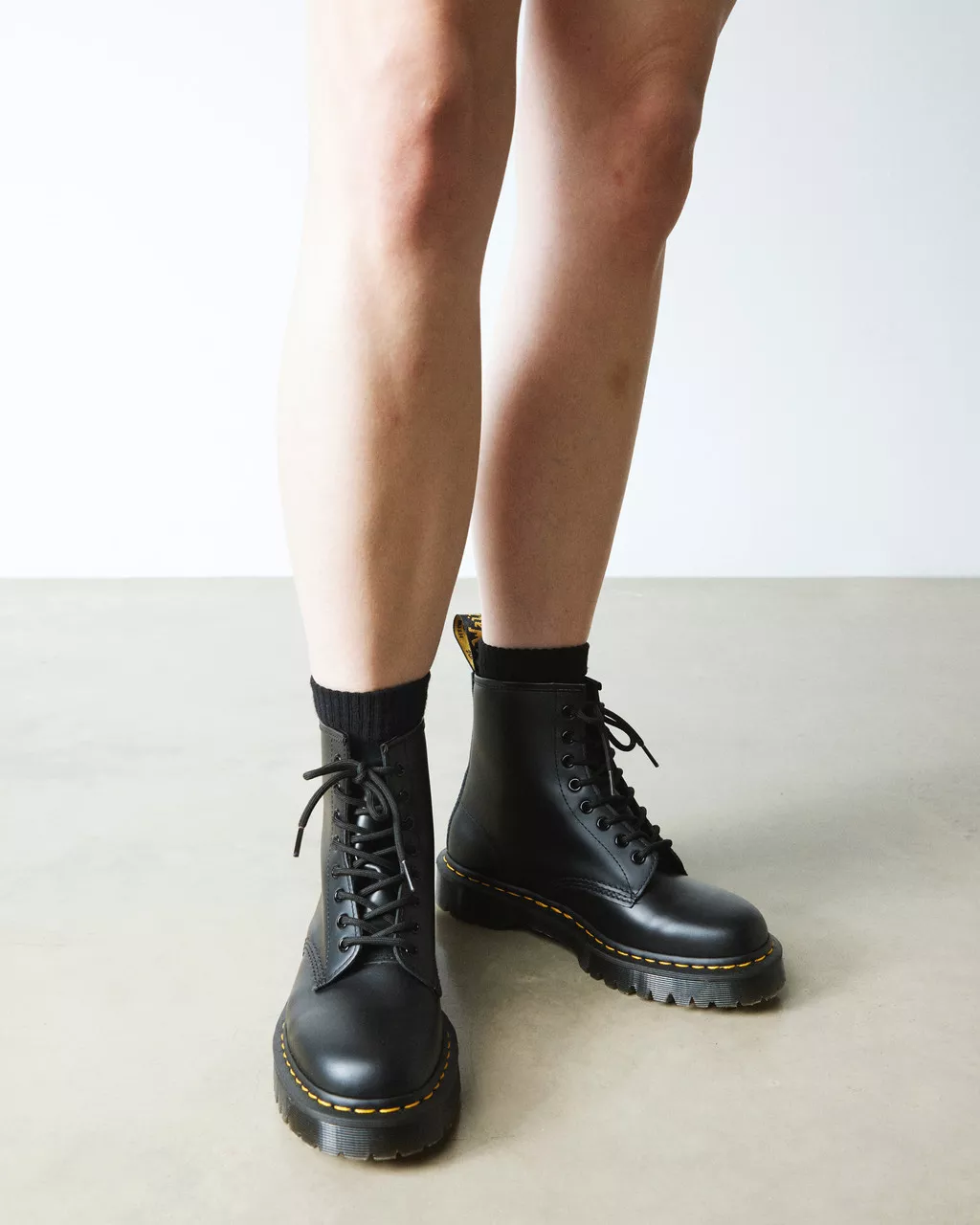 1460 Bex Smooth Leather Platform Boots