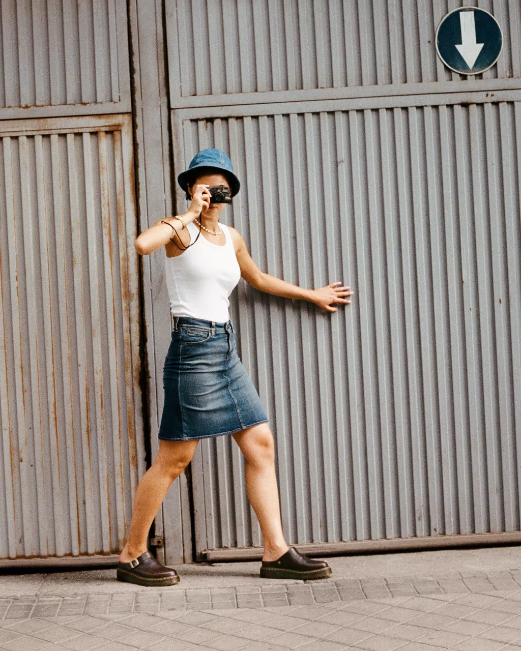 Laketen Leather Platform Mules