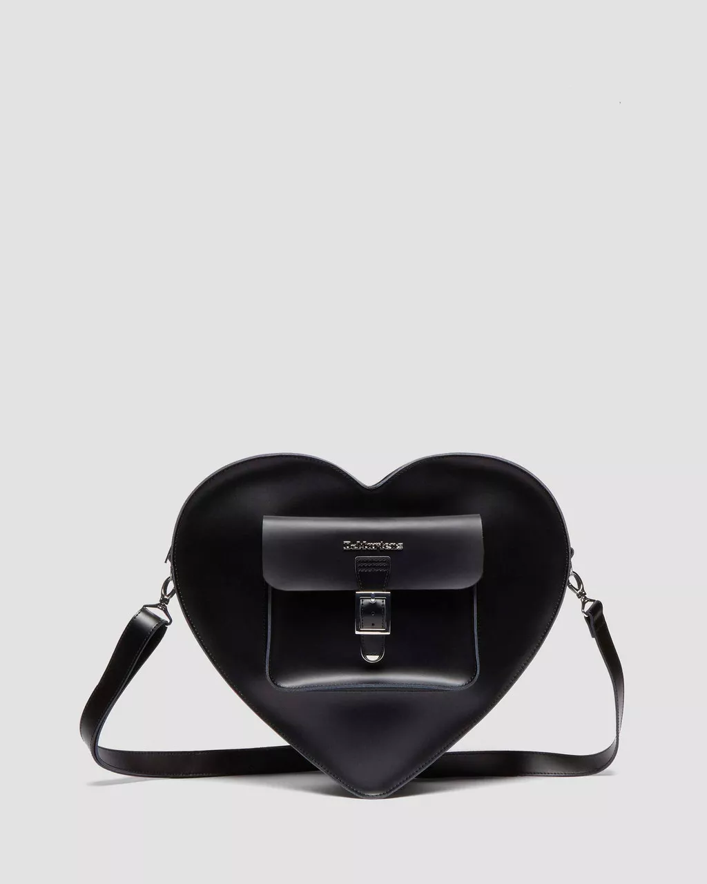 DR MARTENS Large Leather Heart Shaped Bag