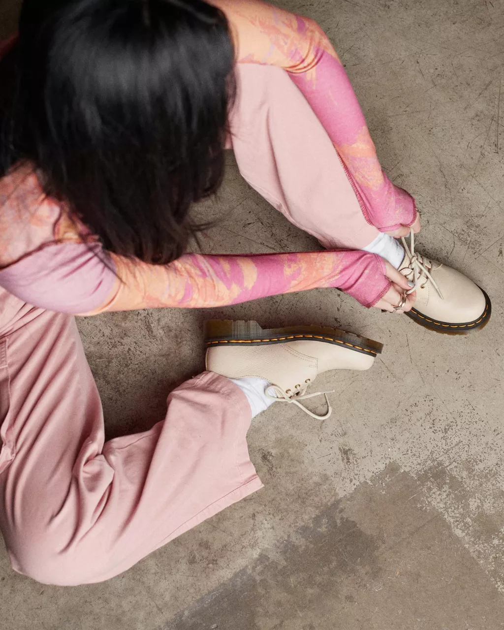 1461 Virginia Leather Oxford Shoes