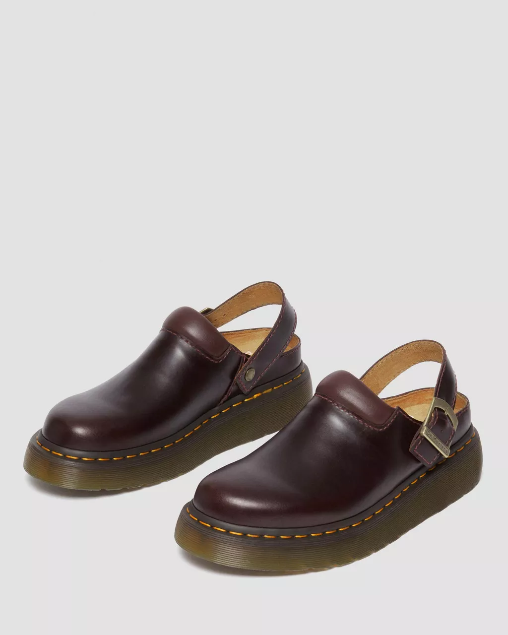 Laketen Leather Platform Mules