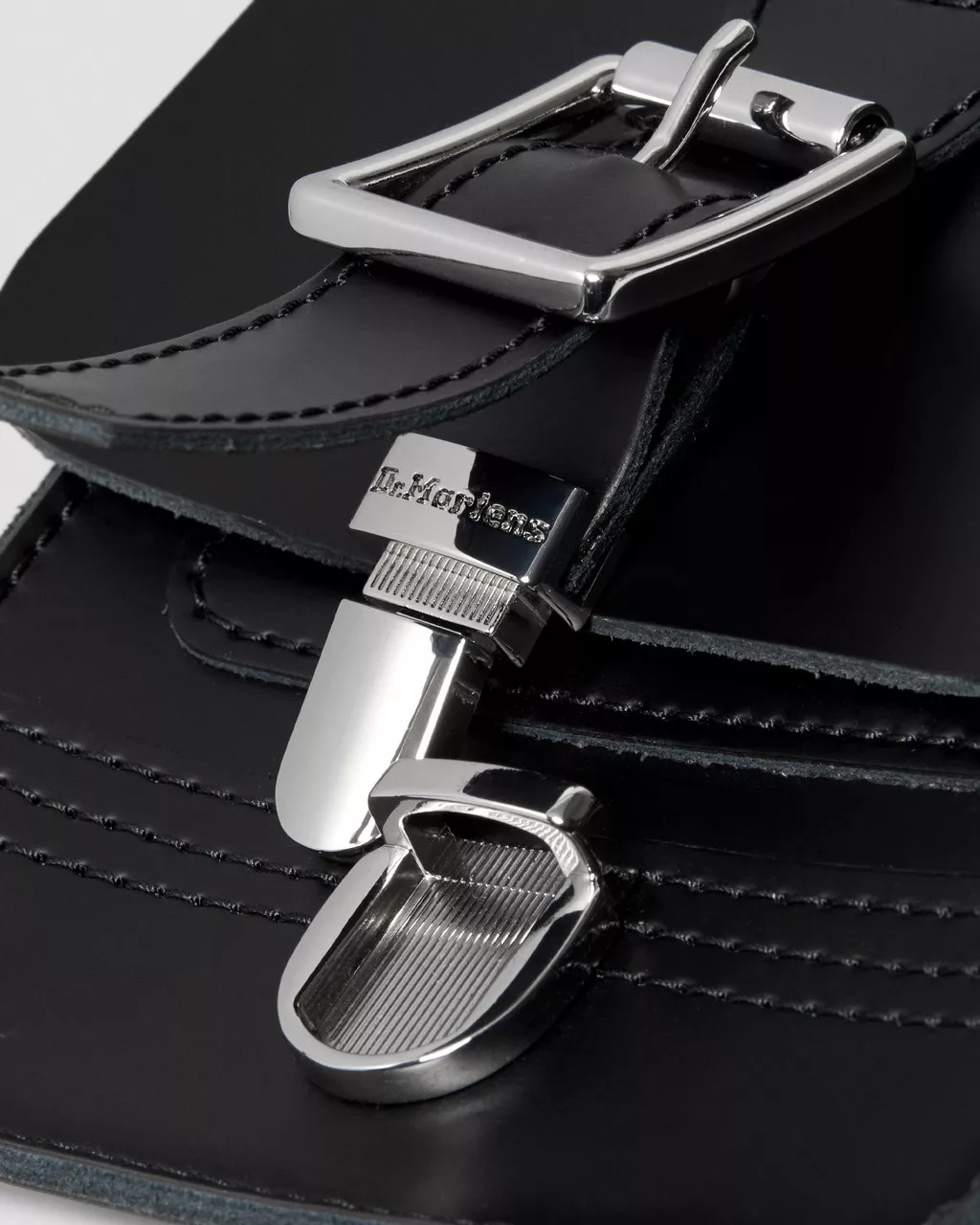 DR MARTENS Kie Smooth Leather Vertical Crossbody Bag