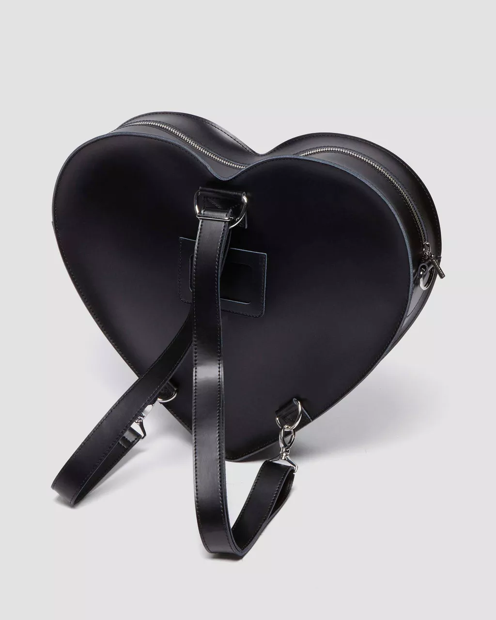 DR MARTENS Large Leather Heart Shaped Bag