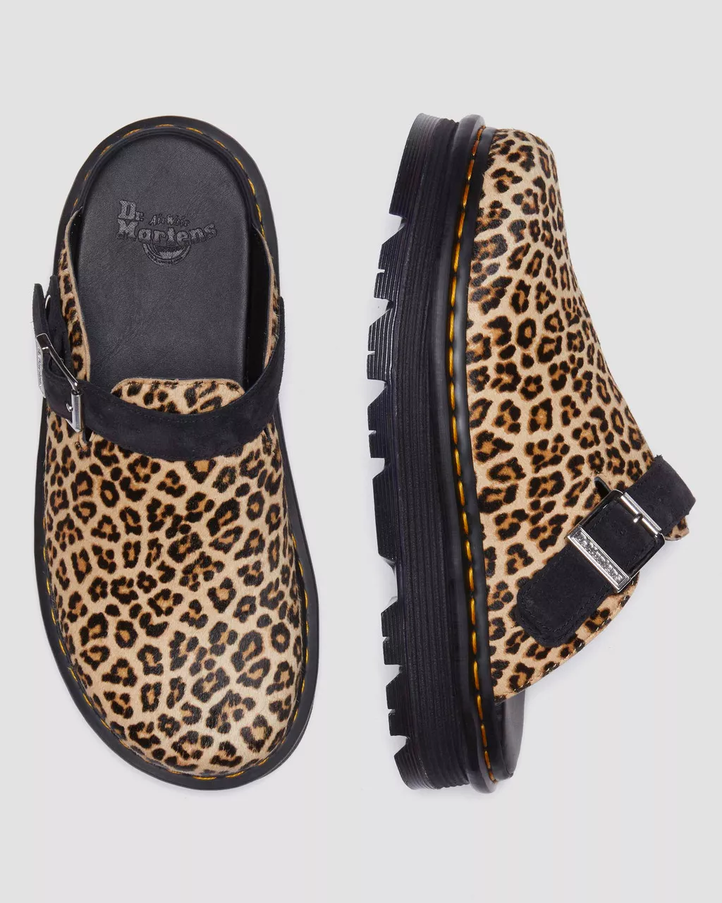 Zebzag Suede Casual Slingback Platform Mules