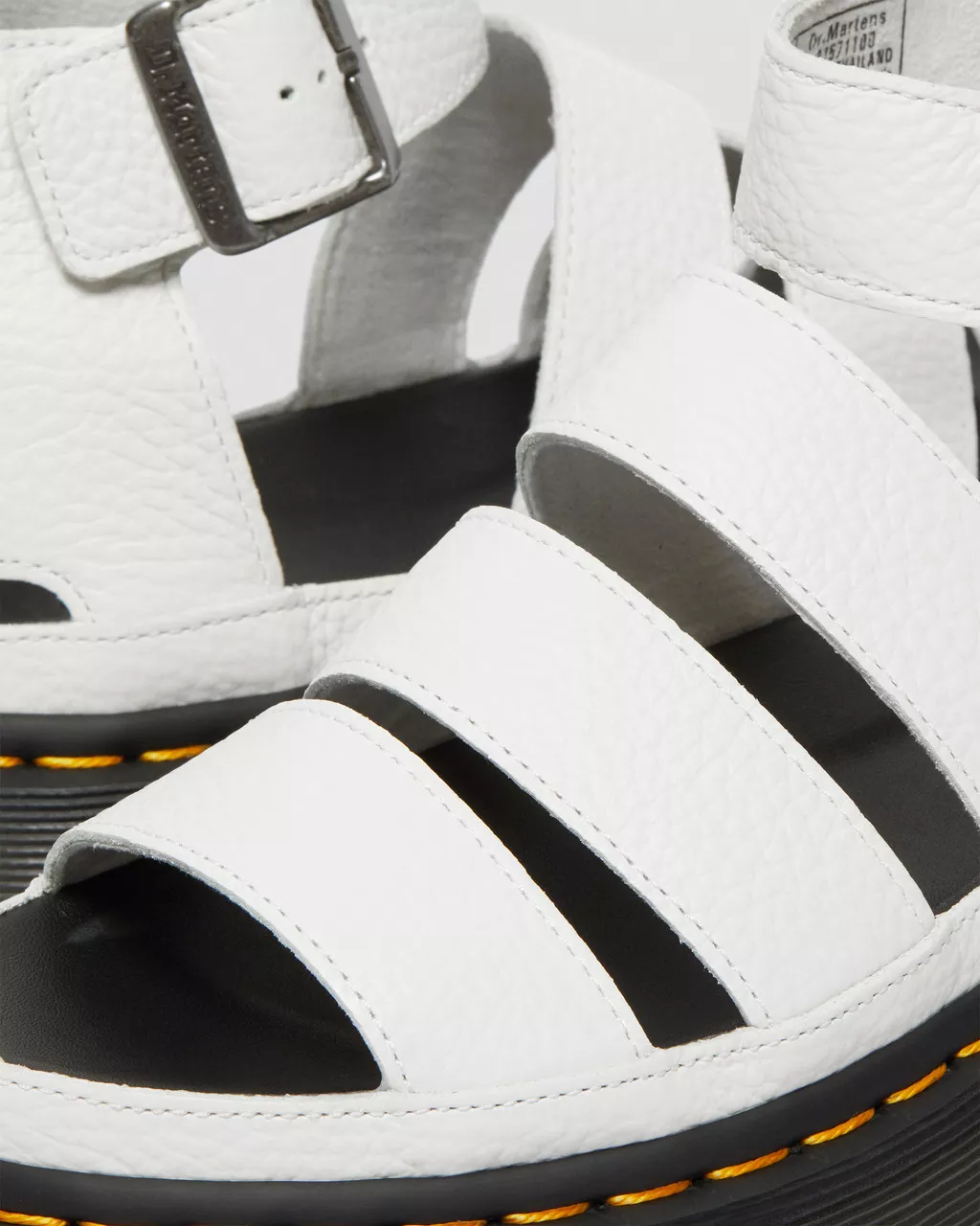 Clarissa II Quad Milled Nappa Leather Platform Sandals