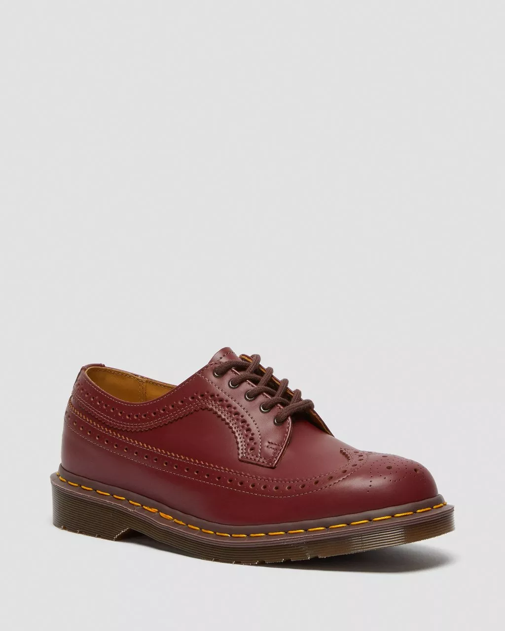 Vintage 3989 Quilon Leather Brogue Shoes