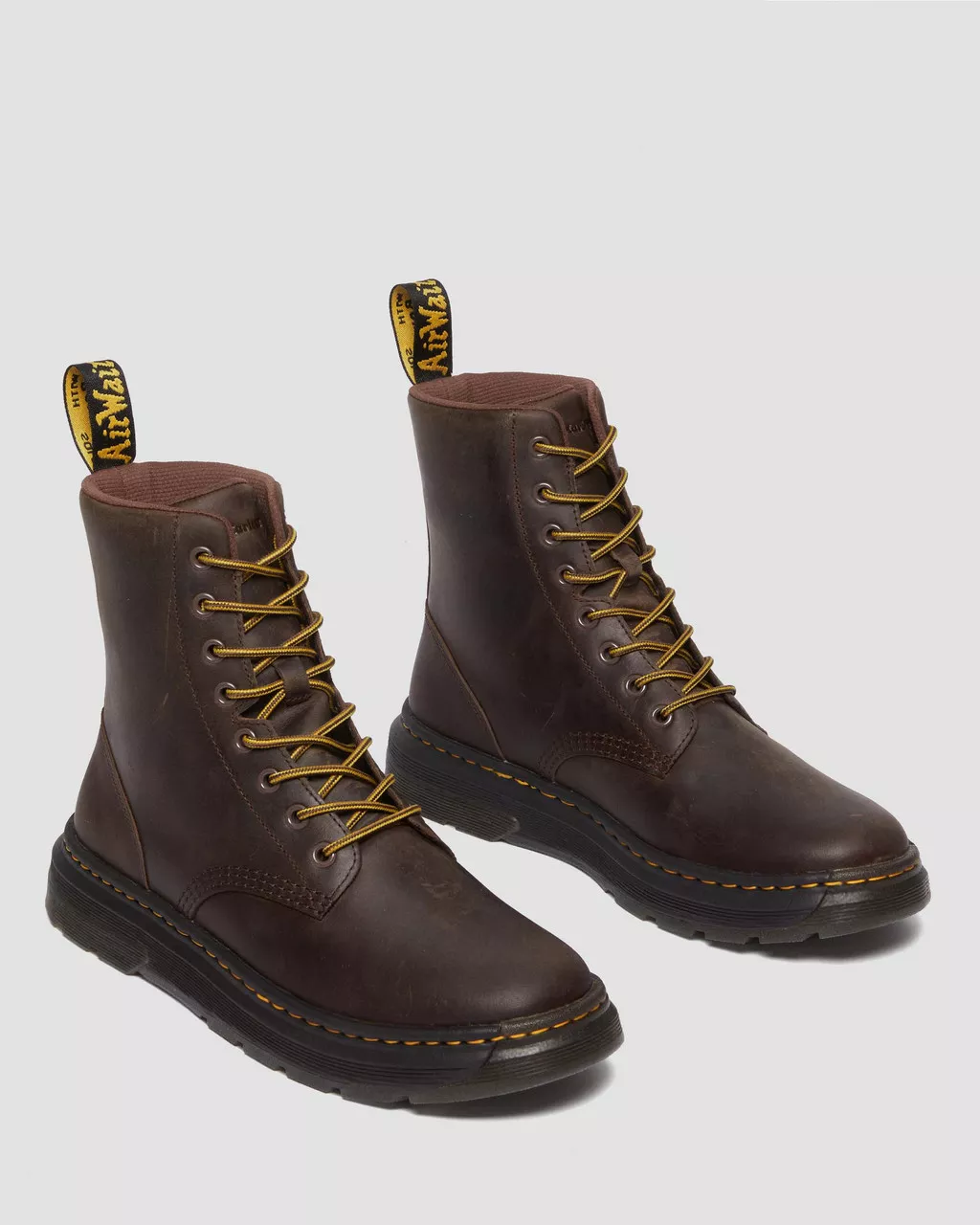 Crewson Leather Lace Up Boots