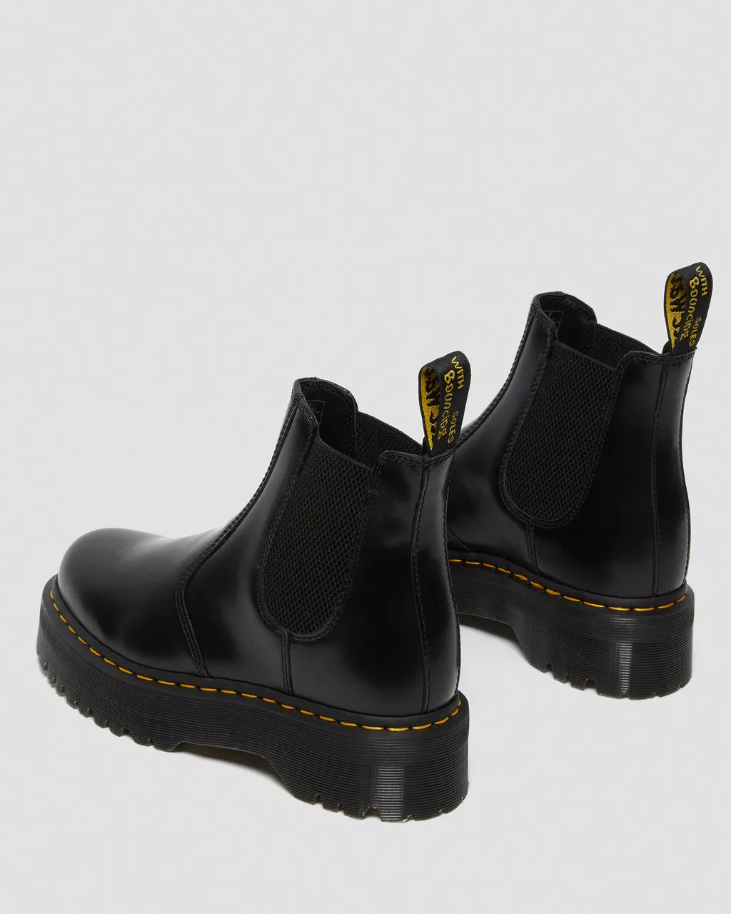 2976 Quad Smooth Leather Platform Chelsea Boots