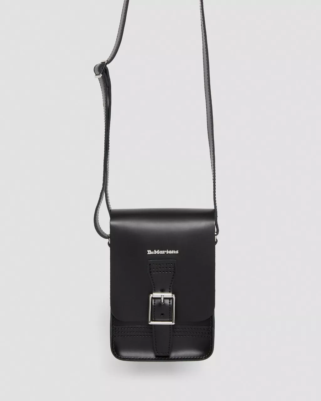 DR MARTENS Kie Smooth Leather Vertical Crossbody Bag