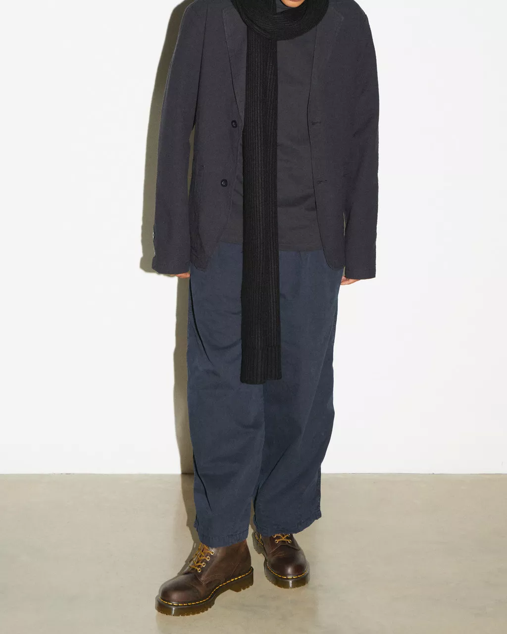 DR MARTENS 1460 Bex Crazy Horse Leather Lace Up Boots