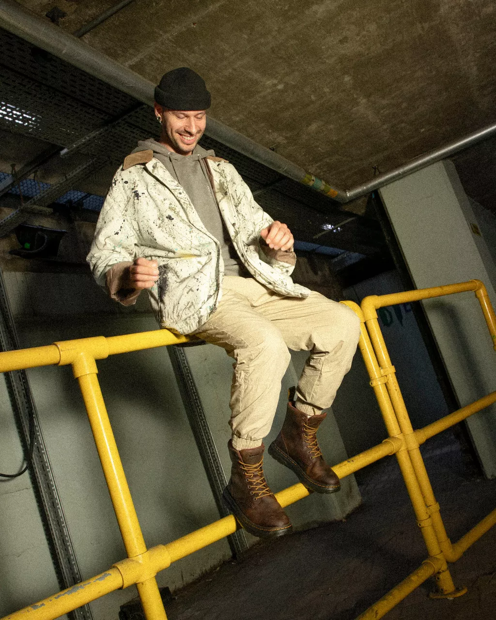 Crewson Leather Lace Up Boots