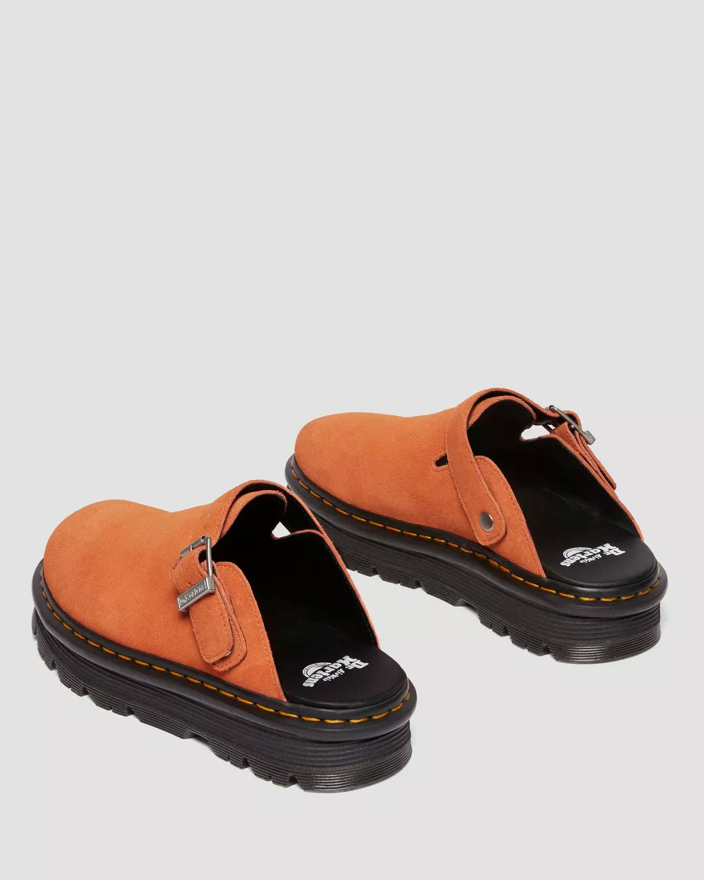 Zebzag Suede Casual Slingback Platform Mules