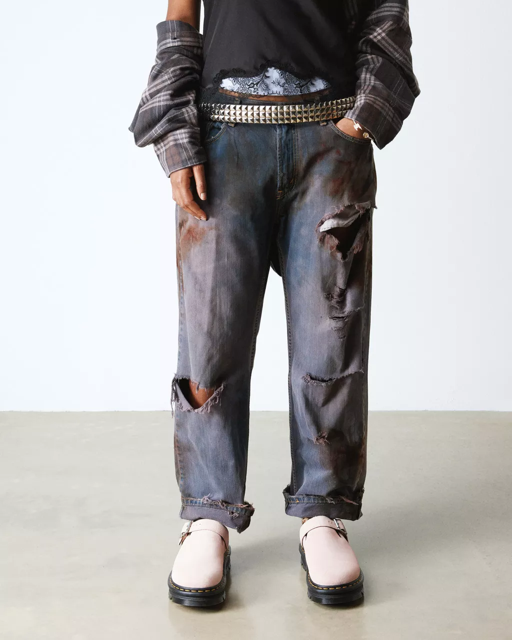 Zebzag Suede Casual Slingback Platform Mules