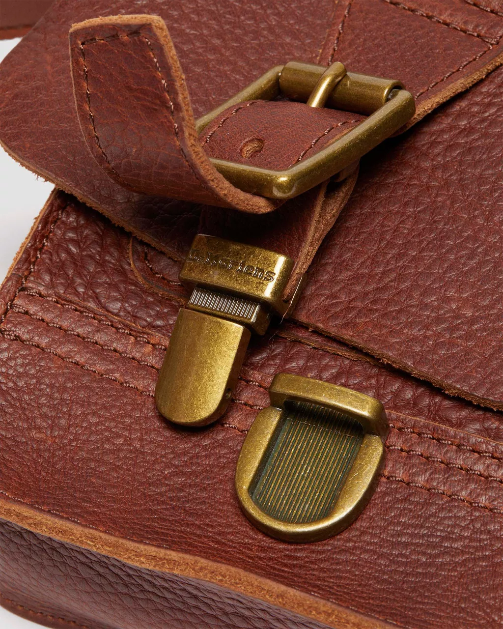 DR MARTENS Ambassador Leather Reporter Bag