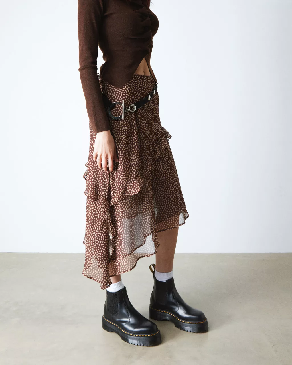 2976 Quad Smooth Leather Platform Chelsea Boots