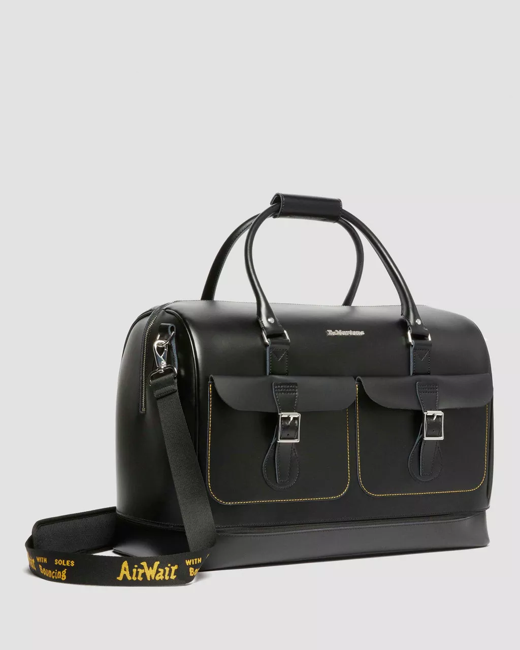 DR MARTENS Smooth Leather Weekender Bag