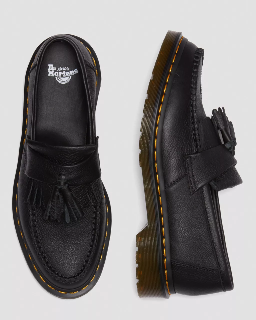 Adrian Virginia Leather Tassel Loafers