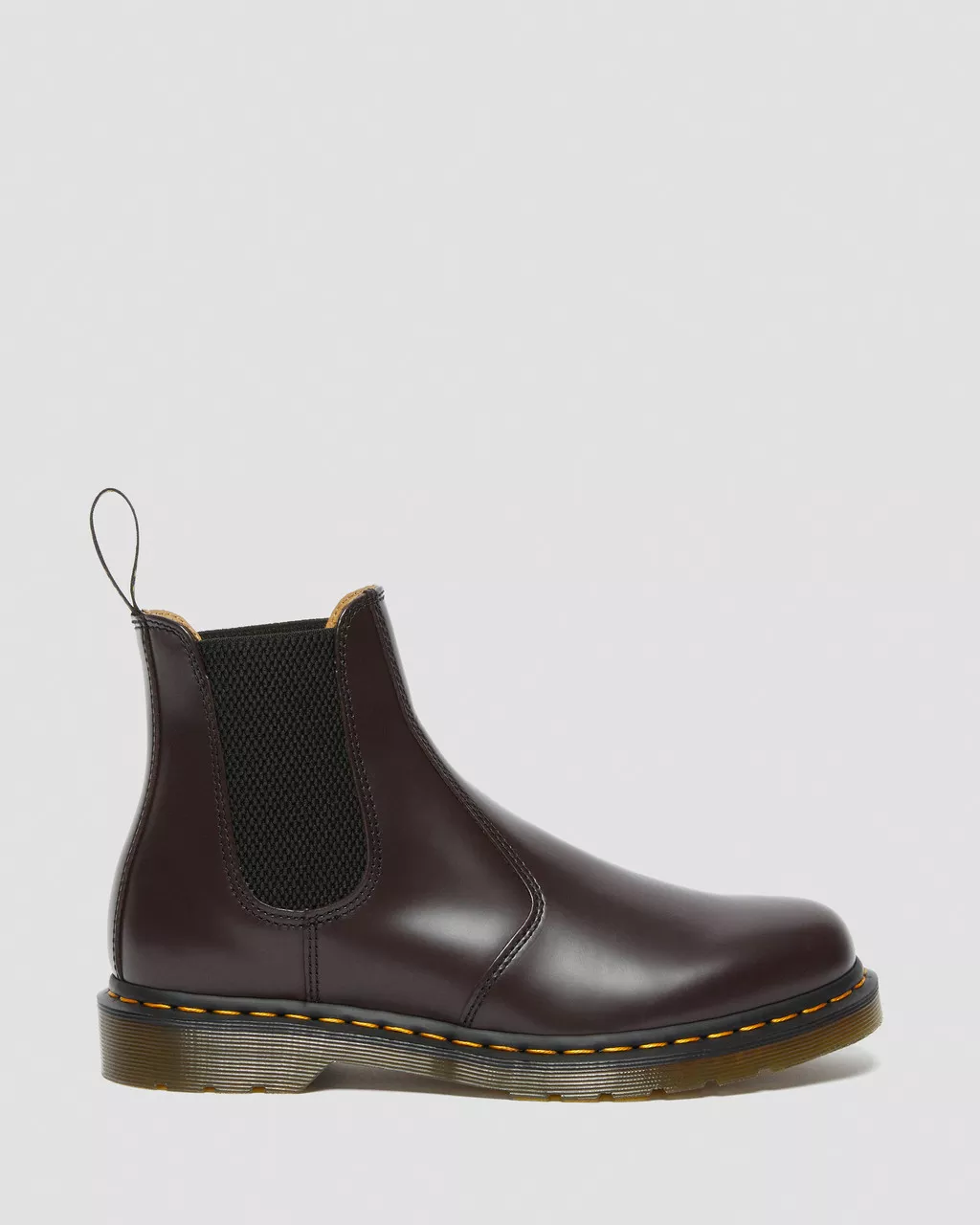 2976 Yellow Stitch Smooth Leather Chelsea Boots