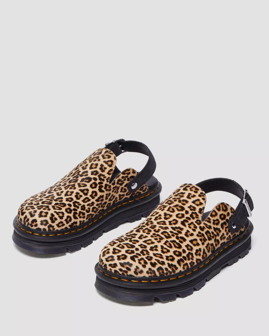 Zebzag Suede Casual Slingback Platform Mules