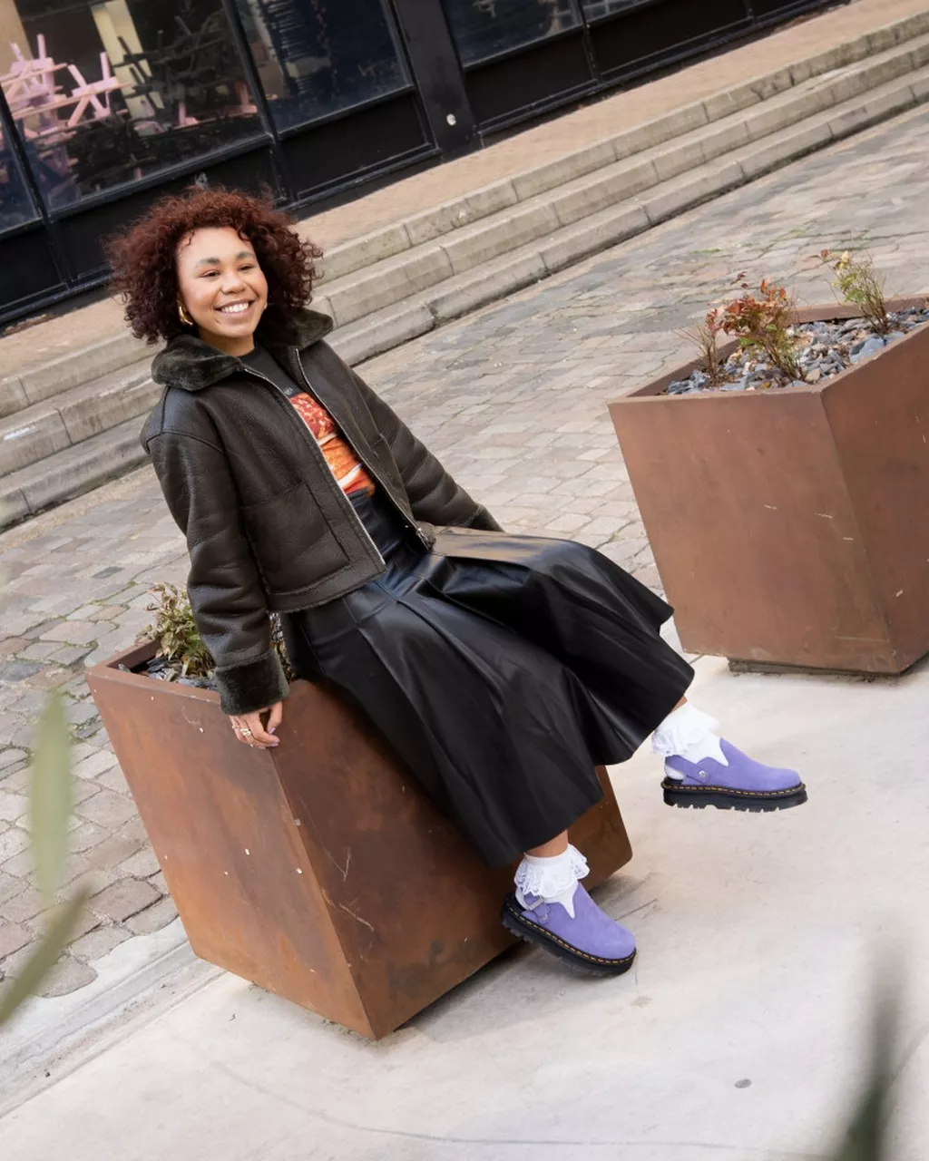 Zebzag Suede Casual Slingback Platform Mules