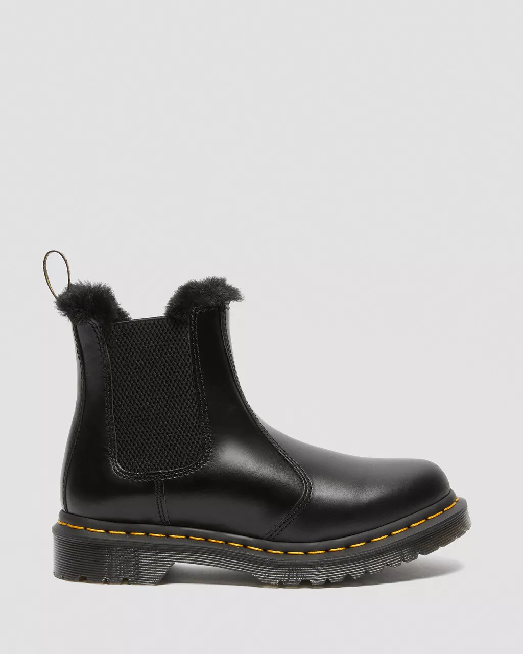 DR MARTENS 2976 Leonore Faux Fur Lined Chelsea Boots