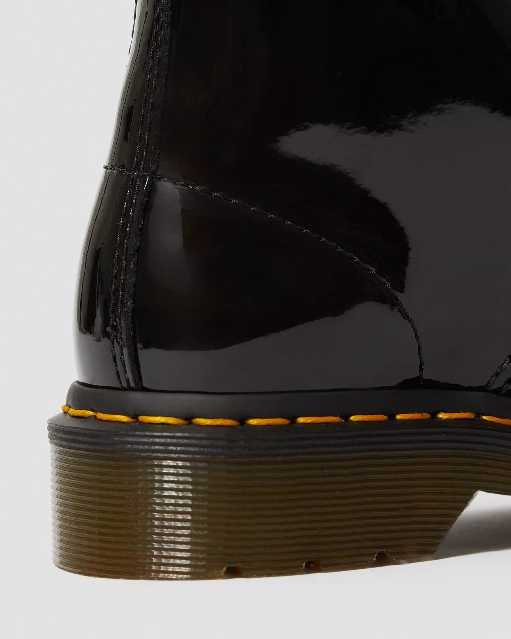 DR MARTENS 1460 Patent Leather Lace Up Boots