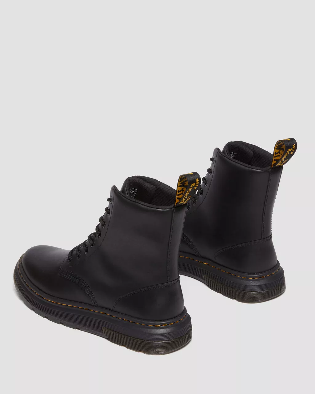 DR MARTENS Crewson Leather Lace Up Boots
