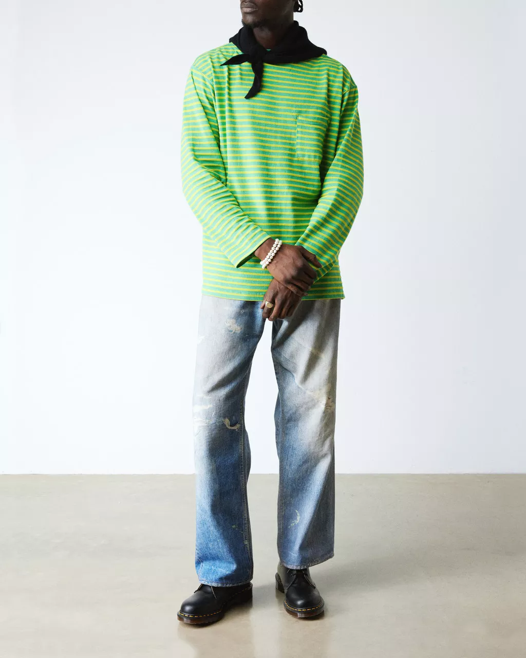 Vintage 1461 Quilon Leather Oxford Shoes