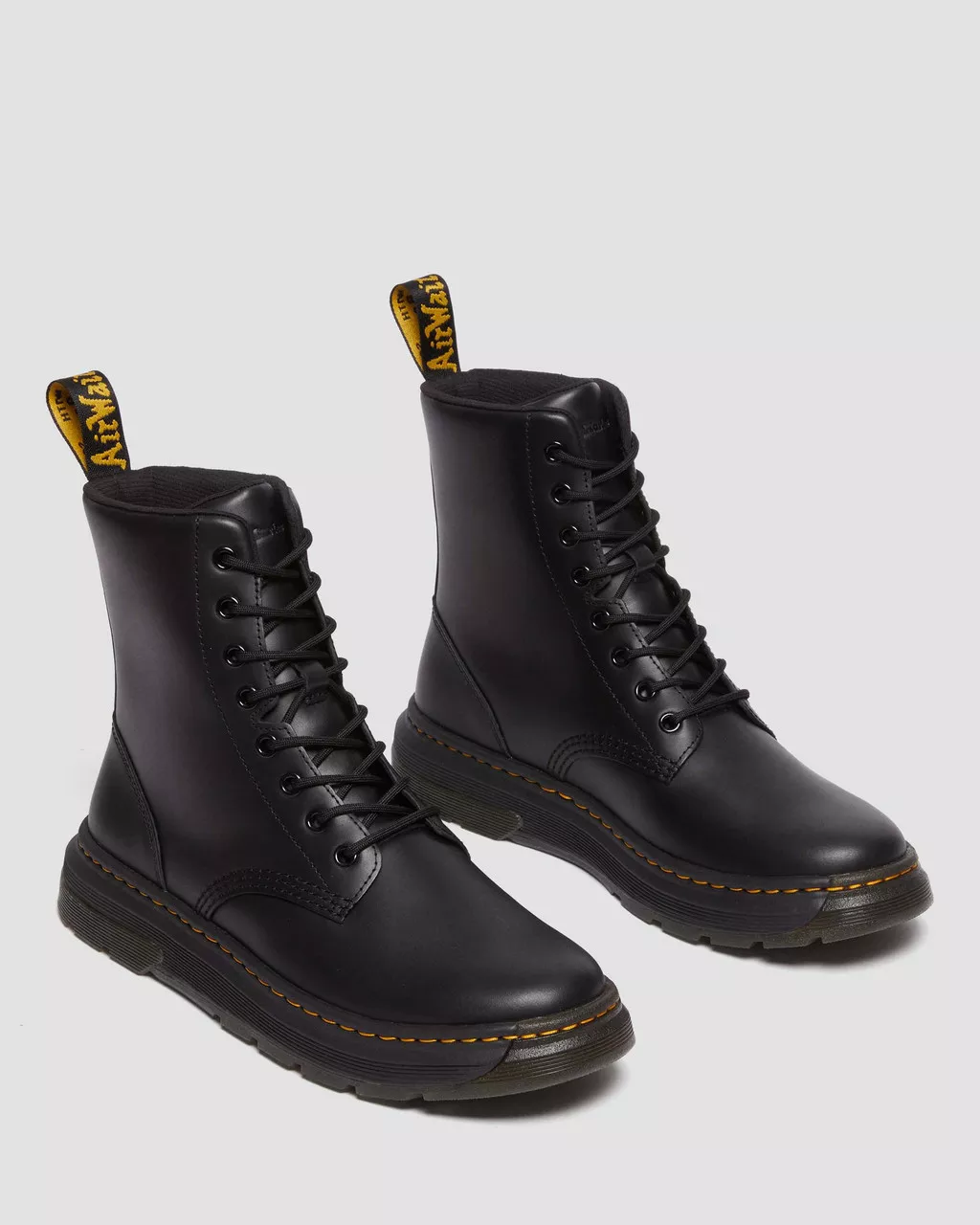 DR MARTENS Crewson Leather Lace Up Boots
