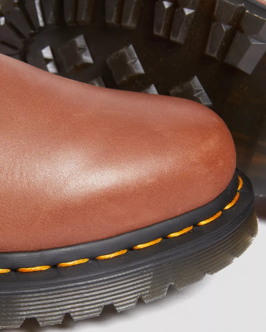 1460 Serena Faux Fur Lined Leather Lace Up Boots