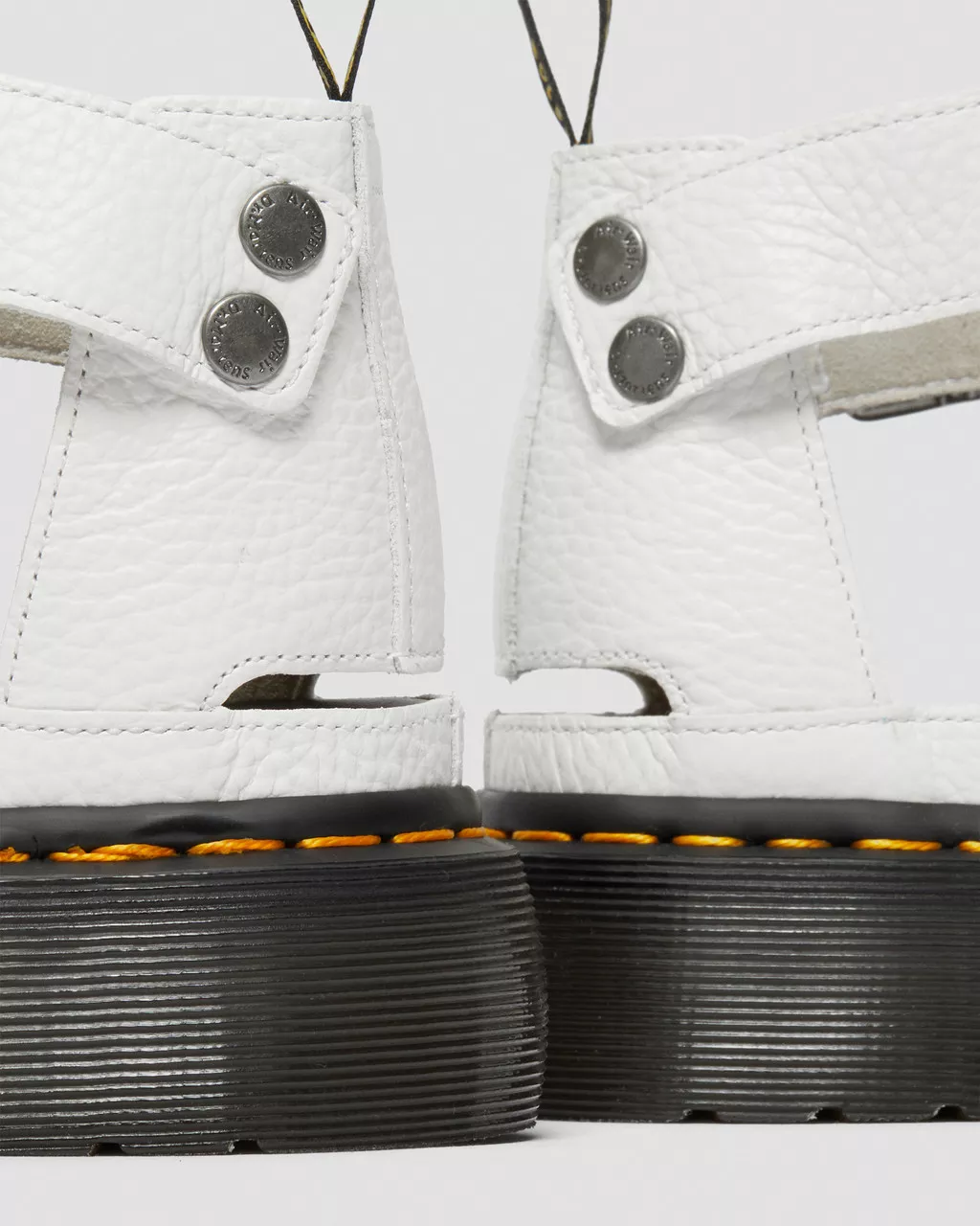 Clarissa II Quad Milled Nappa Leather Platform Sandals