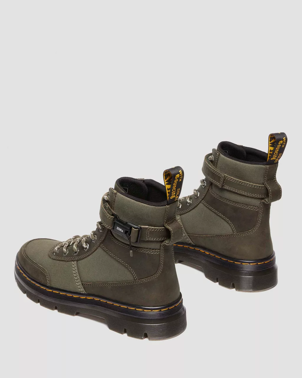 DR MARTENS Combs Tech Ii Wyoming Leather Utility Boots
